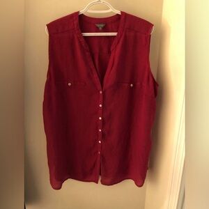 Women's Sleeveless Top (Denver Hayes) - Size 2X